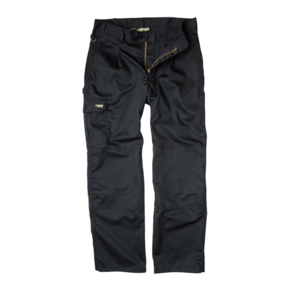 Herren Arbeit Hose Cargo Teil Elastisch,Kniepolster Taschen Tuff