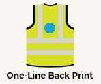 One-Line Back Print +£3.00