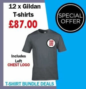 T-shirt - Gildan With Embroidery & Printing Enfield Cheshunt
